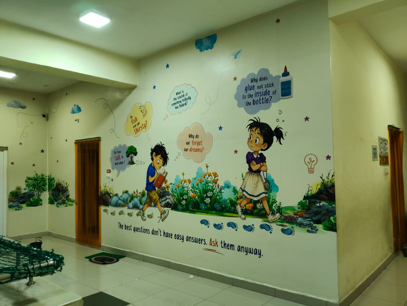 Inspirational Learning Wall Mural