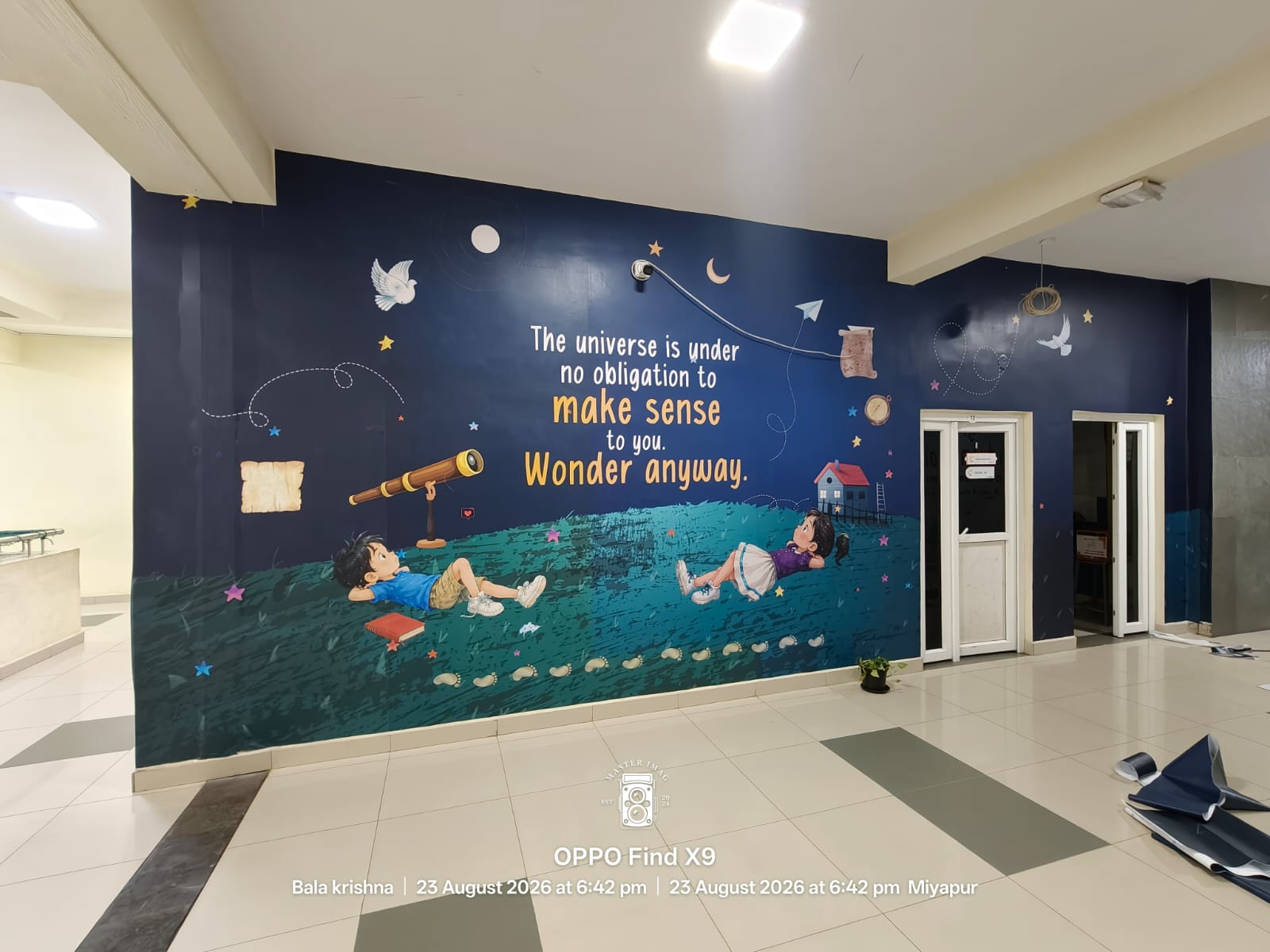 Celestial Wonder Wall Mural Art