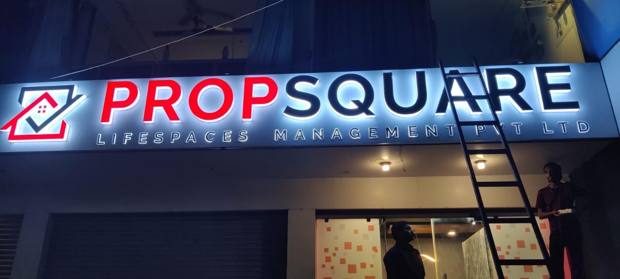 PROPSQUARE 3D LED Signboard